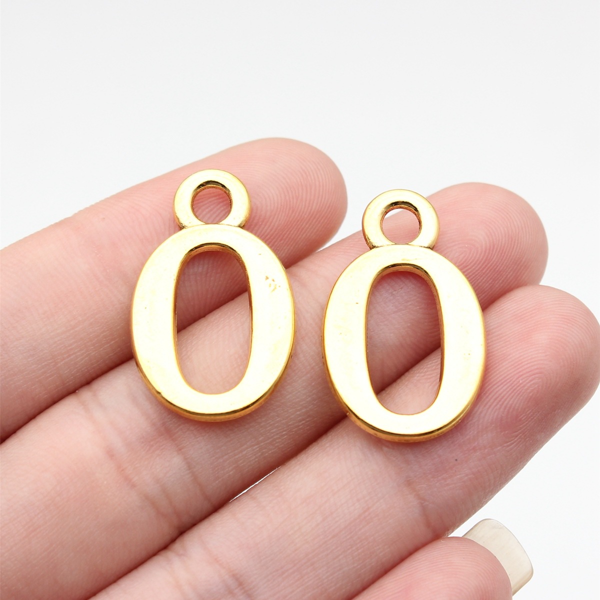 Vintage Fashion Online - 10 Buah 26X16Mm Warna Emas Antik