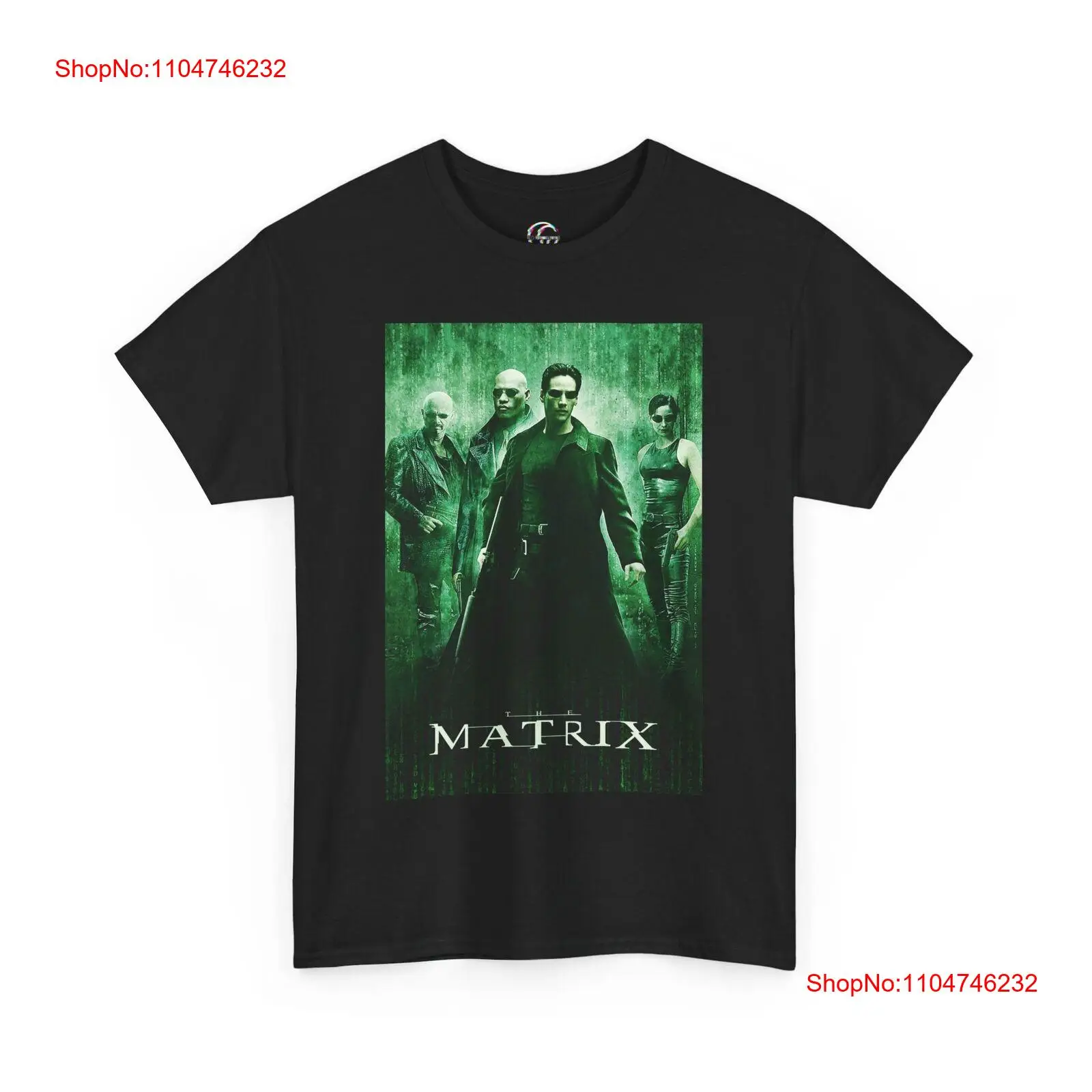 Vintage Fashion Jersey - Kaus Poster Film The Matrix untuk