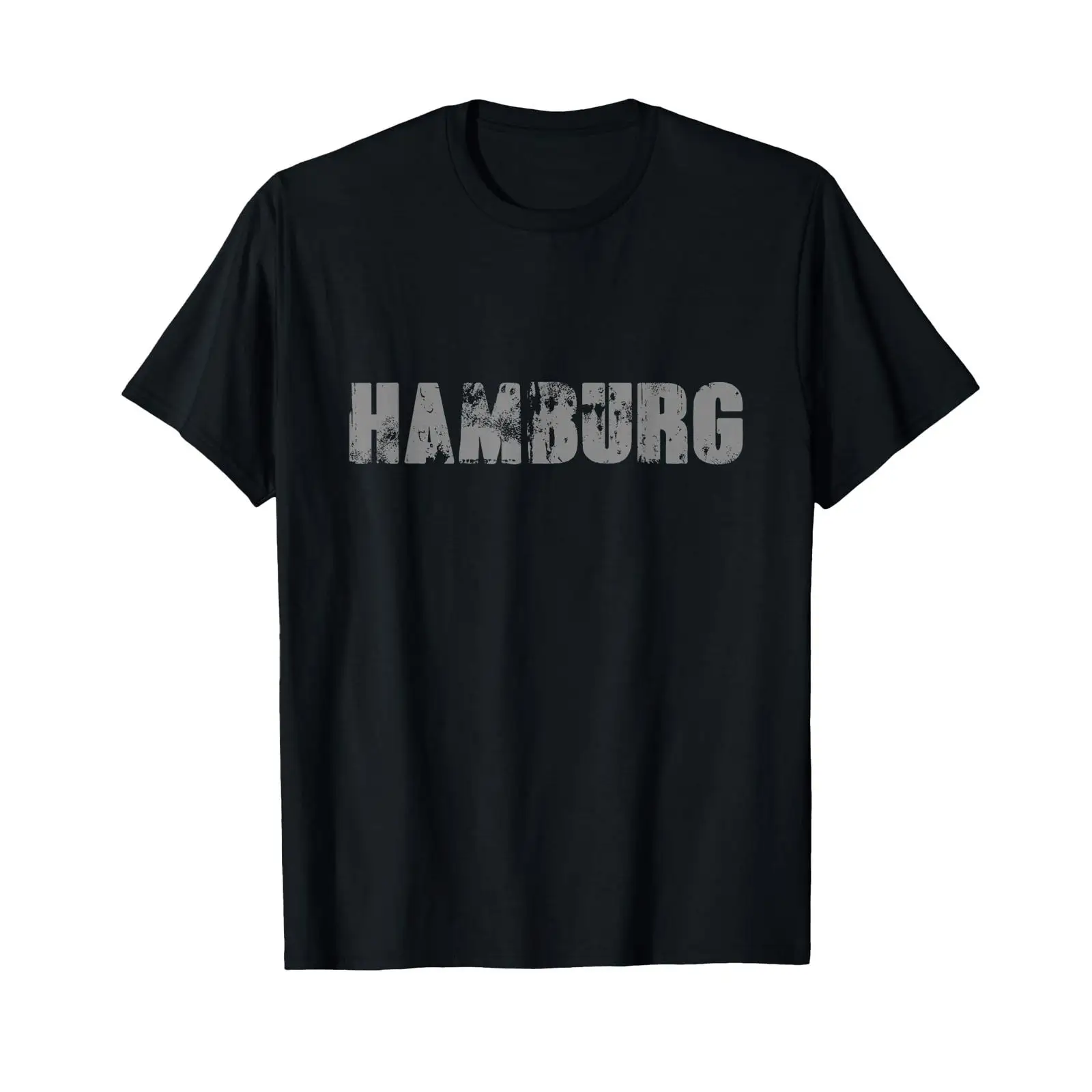 Vintage Fashion Hamburg - Kaos Hamburg Keren Vintage, Efek Wash,