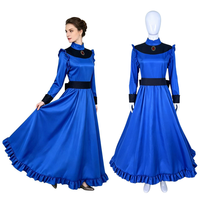 Vintage Fashion Dresses - Kostum Cosplay Anime Yubaba untuk Pesta