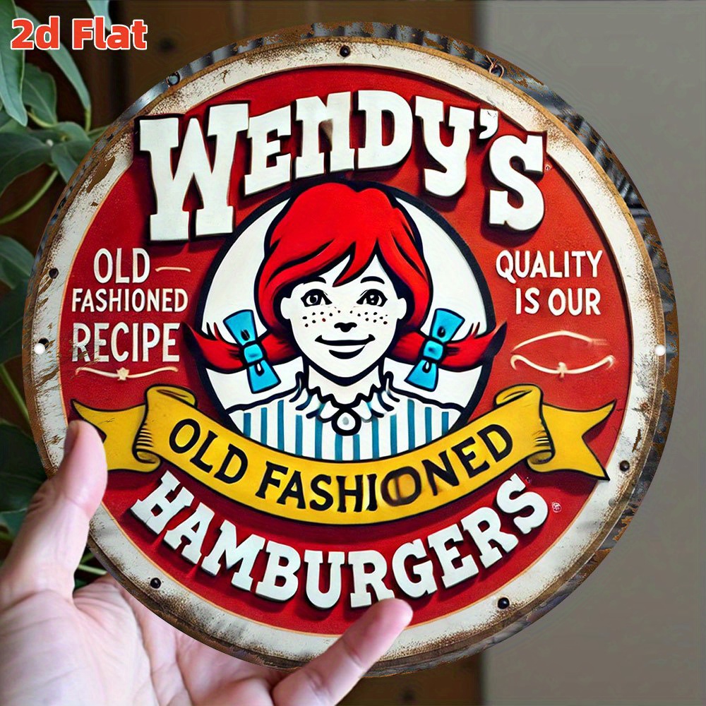 Papan Logam Bulat Vintage Wend - Vintage Fashion Hamburg ulasan dan harga