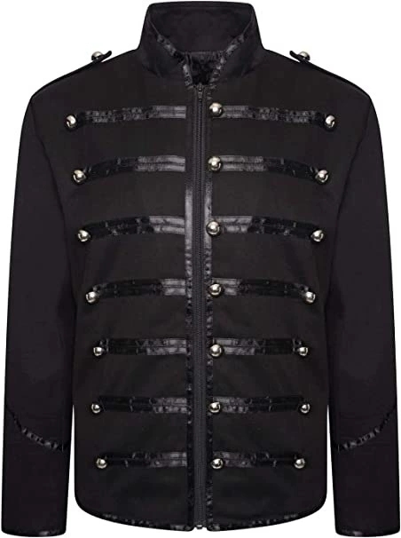 Jaket Rockstar Steampunk Pria  - Vintage Fashion Dresses ulasan dan harga