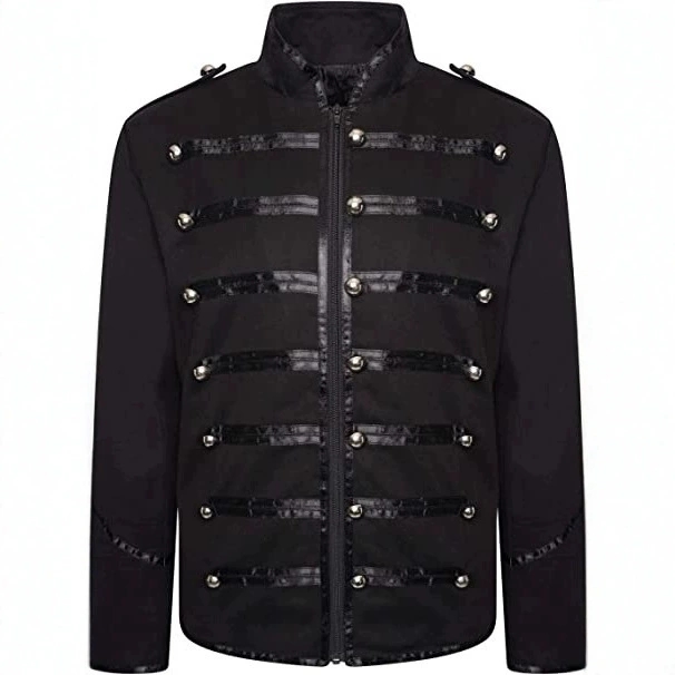 Jaket Rockstar Steampunk Pria  - Vintage Fashion Dresses ulasan dan harga