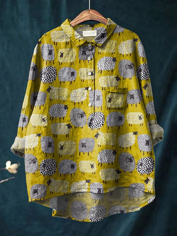 Kemeja Saku Lengan Panjang Ker - Vintage Fashion Jersey ulasan dan harga