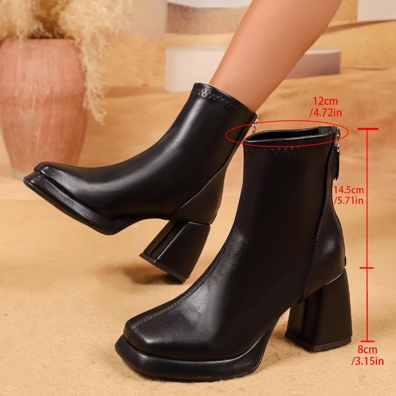 Sepatu Bot Chelsea dengan Sol  - Vintage Fashion Dresses ulasan dan harga