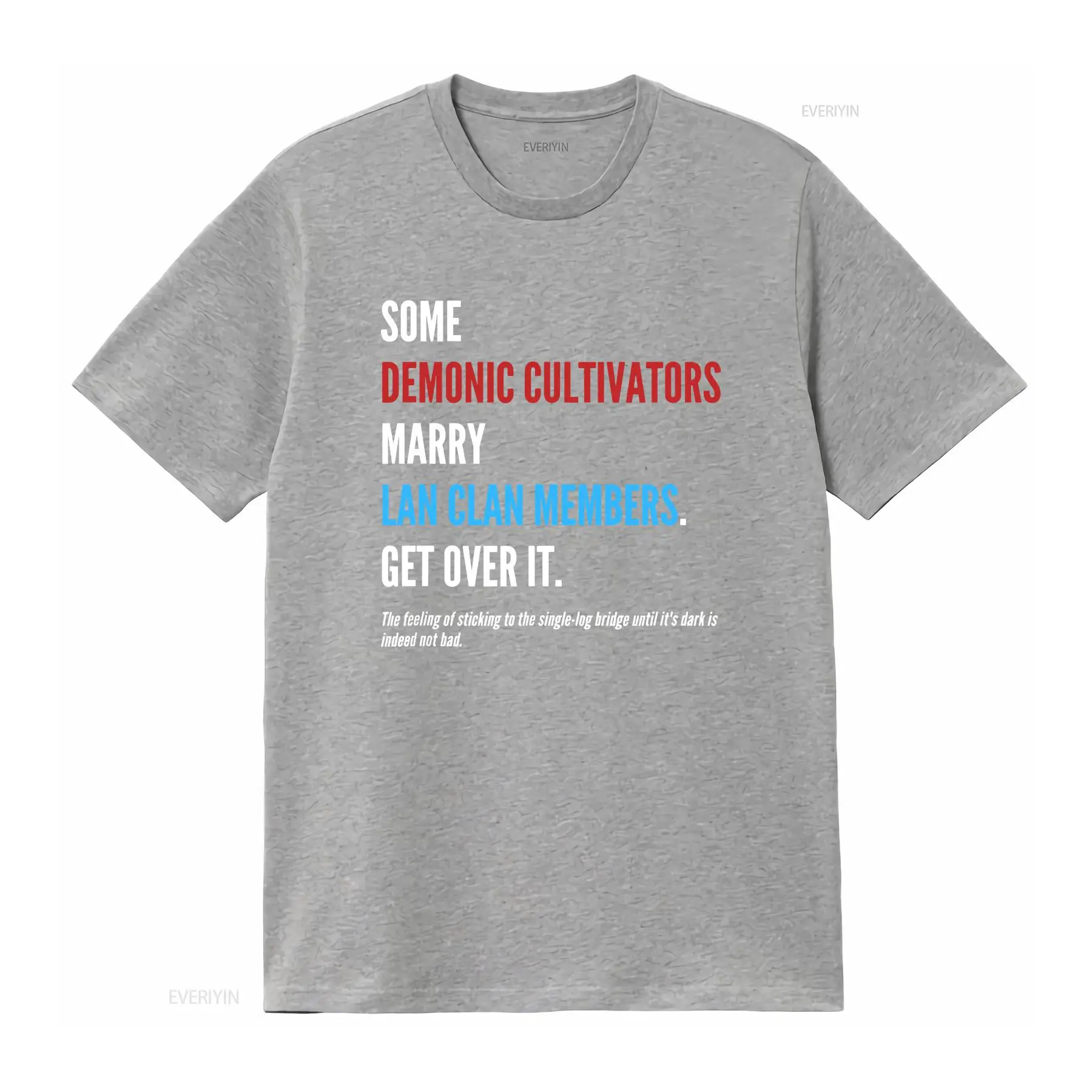 Kaos WangXian Quote MoDaoZuShi - Vintage Fashion Quotes ulasan dan harga