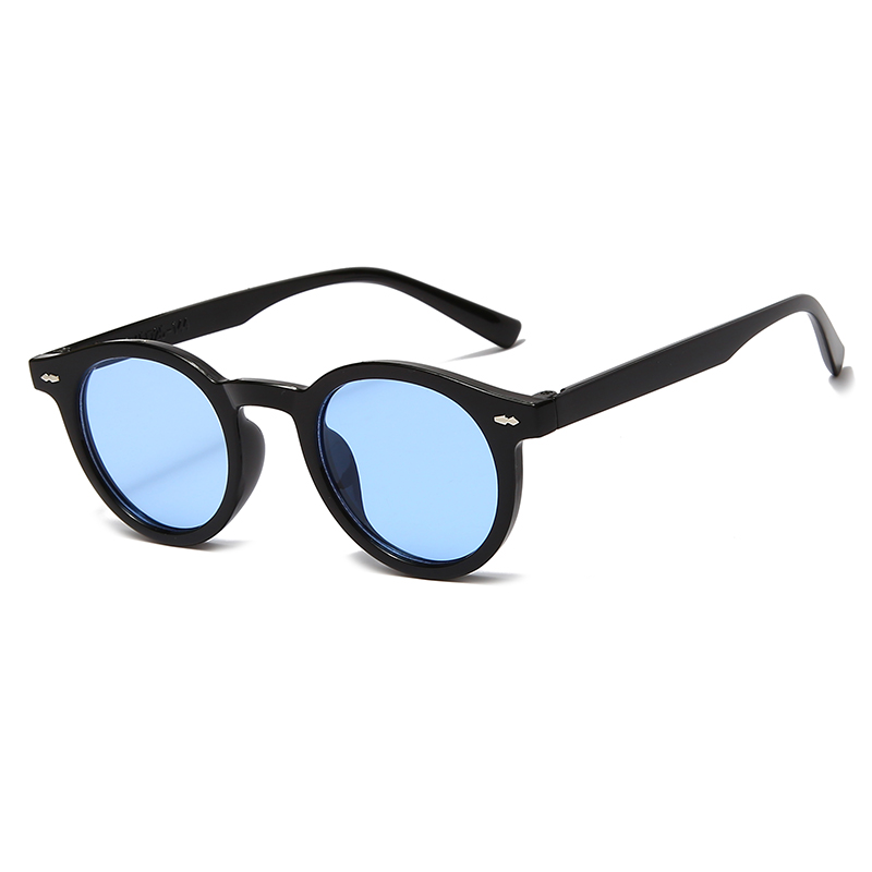 Kacamata Hitam Bulat Kecil Bar - Vintage Fashion Enthusiasts ulasan dan harga