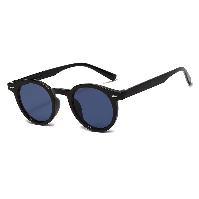 Kacamata Hitam Bulat Kecil Bar - Vintage Fashion Enthusiasts ulasan dan harga