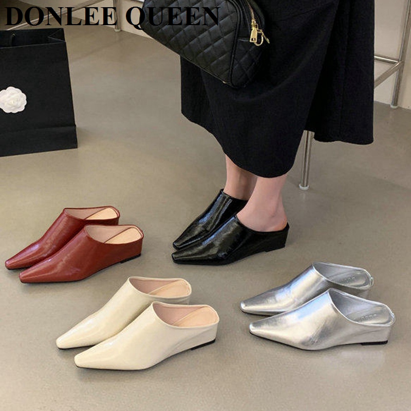 Sepatu Wanita Model Mule Tertu - Vintage Fashion Online ulasan dan harga