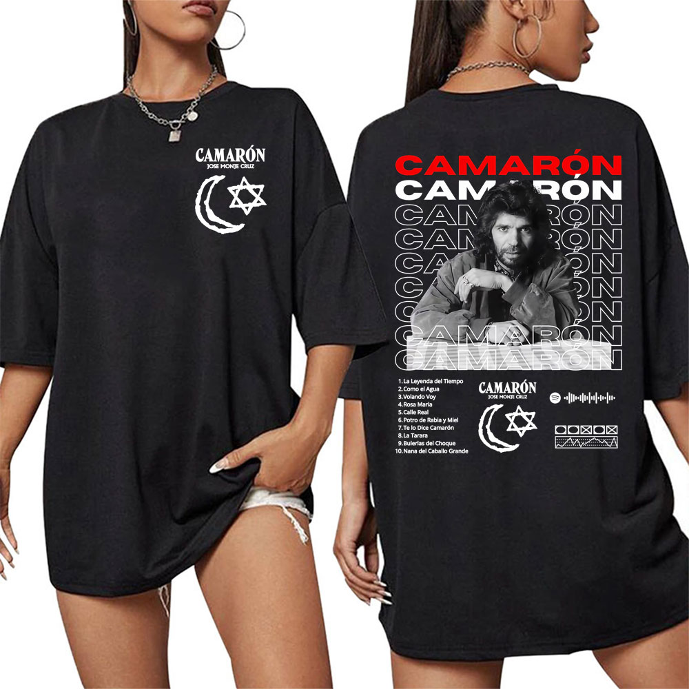 Kaos Rock Camaron De La Isla S - Vintage Fashion La ulasan dan harga