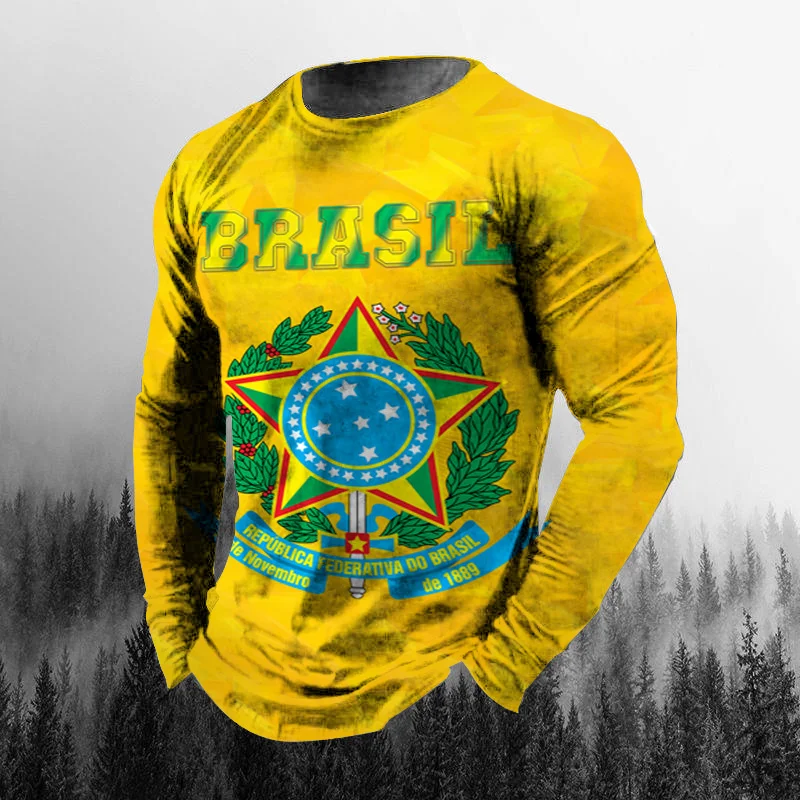 Kaos Pria Lengan Panjang Kasua - Vintage Outdoor Fashion ulasan dan harga