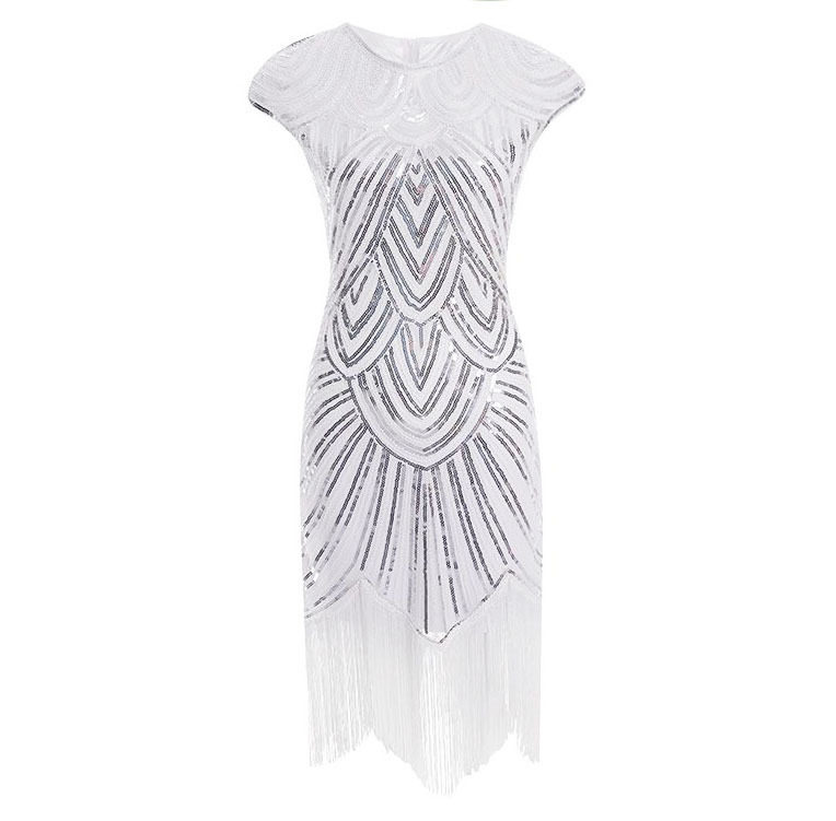 Gaun Flapper Gaya Gatsby Era 1 - Vintage Fashion Dresses ulasan dan harga