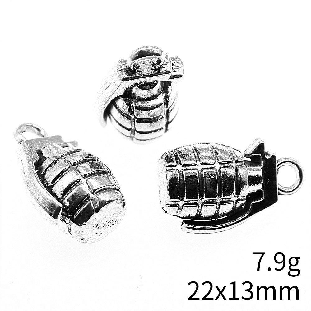 8 buah liontin berbentuk pisto - Vintage Fashion Online ulasan dan harga