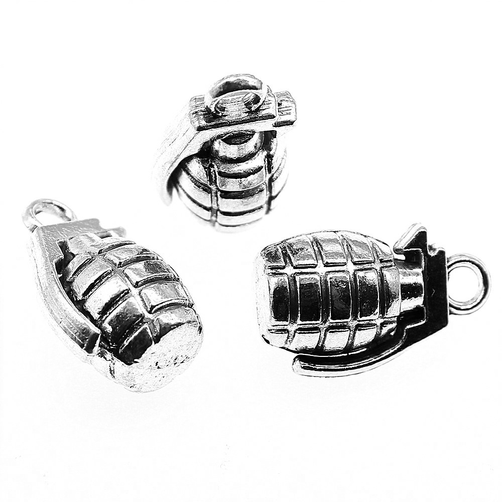 8 buah liontin berbentuk pisto - Vintage Fashion Online ulasan dan harga